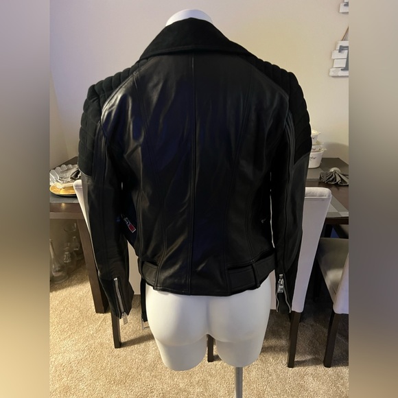 Artelier by Nicole Miller 100 % buttery soft Genuine Leather Jacket .NWOT size S - Picture 6 of 16